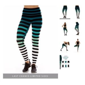 KDEER Caroline Stripe Legging(Sneaker Length)